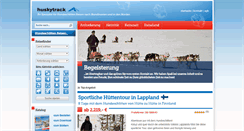 Desktop Screenshot of huskytrack.de